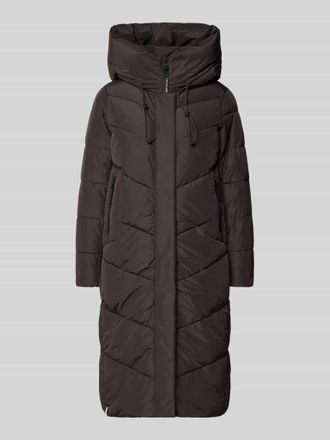 Khujo Steppmantel mit Kapuze Modell TEPLE in Pflaume, Größe XXL