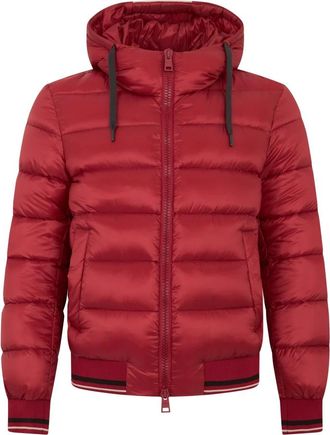 Herno Jas met verstelbare capuchon - Heren - Gewatteerde jassen - Rood - L - Jassen