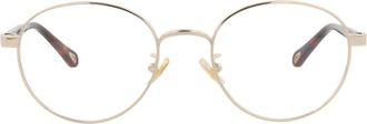 Chlo&eacute; Round-Frame Metal Optical Frames