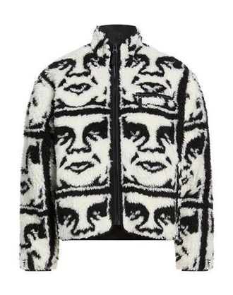 Obey ROPA DE ABRIGO - Borreguito y pelo ecol&oacute;gico en YOOX.COM