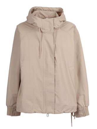 Duno Cropped Lightweight Drawstring Jacket