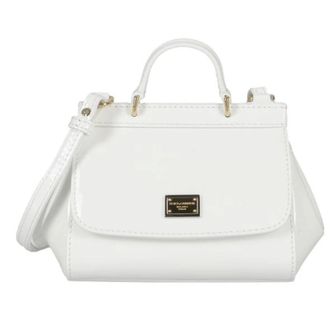 Dolce & Gabbana Patent leather mini Sicily bag - male - Dolce & Gabbana - Handbags - White - ONE SIZE - Bags