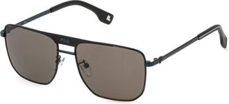 Fila SFI728 0Q46 Mens Sunglasses Black Size 57