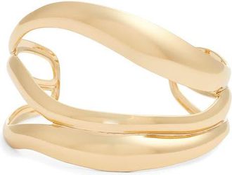Nordstrom Organic Cuff Bracelet in Gold at Nordstrom