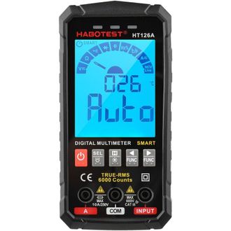 OEM Mult&iacute;metro Digital Inteligente, 6000 Cuentas, Verdadero Valor Eficaz, Retroiluminaci&oacute;n Lcd, Comprobador El&eacute;ctrico, Volt&iacute;metro, Amper&iacute;metro, Medici&oacute;n D