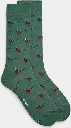 Barbour Mens Animal dress socks