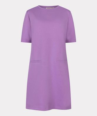 Esqualo Womens Pocket Dress In Lavender
