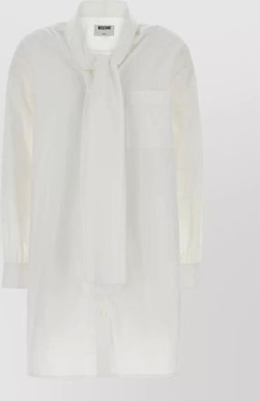 Moschino stretch poplin shirt