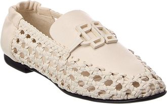 SIMKHAI Dion Woven Leather Loafer