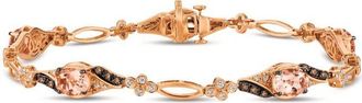 Le Vian Ladies Semi Precious Fashion Bracelet in 14K Strawberry Gold