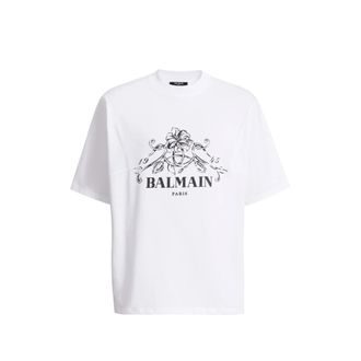 Balmain Printed Balmain Vine T-shirt