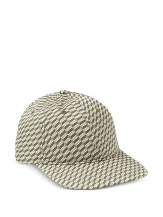Kith monogram-print cap - men - Viscose/Silk - One Size - Green