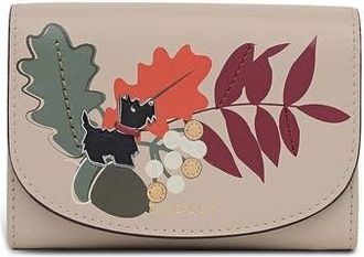 Radley London Acorntopia Medium Leather Flapover Wallet in Porcini at Nordstrom Rack