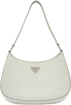 Prada Pre-owned Shoulder Bags, female, White, Size: ONE SIZE Pre-owned Vintage Shoulder Bag