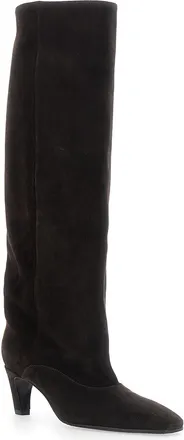 Strategia Womens Boots Amber Brown Leather