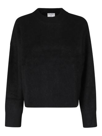 Filippa K Maglione con scollo rotondo - Nero