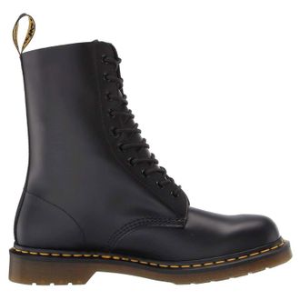 Dr. Martens 1490 Smooth Leather Unisex Ankle Boots - Black - Size:UK 9.5