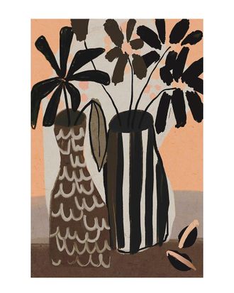 iCanvas Still Life With Vases by Treechild Wall Art