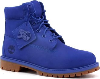 Timberland Lace-up Boots - Dames - Veterlaarzen - Blauw - 36 EU - Leer - Schoenen