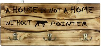 OEM Pointer - Percha Para Ropa Con Perro, Expositor De Medallas, Decoraci&oacute;n Del Hogar De Art-dog