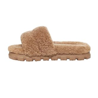 UGG Womens Cozetta Curly Slipper, Chestnut, 9 UK