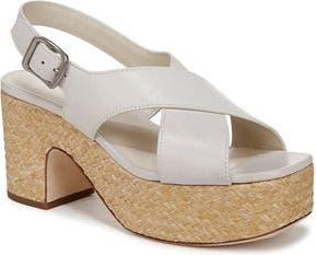 Vince Clementina Slingback Platform Sandal in Sabbia at Nordstrom Rack, Size 8.5
