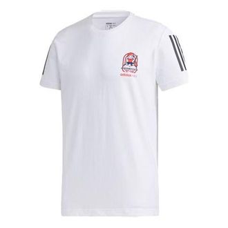 adidas neo M Gk Tee1 Casual 2020 Round Neck White GK1495