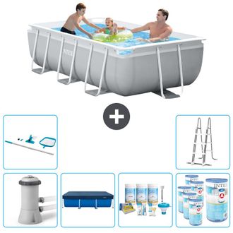 Intex Piscina Prism Frame Rectangular - 300x175x80 Cm - 9-piezas Scb34