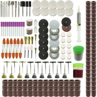 OEM Herramientas Abrasivas, Accesorios De Lijado, Pulido, Grabado, Cabezales Para Amoladoras Dremel, Herramientas Rotativas, 217 Piezas