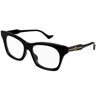 Gucci Glasses, unisex, Black, 55 MM, Stylish Black Sunglasses