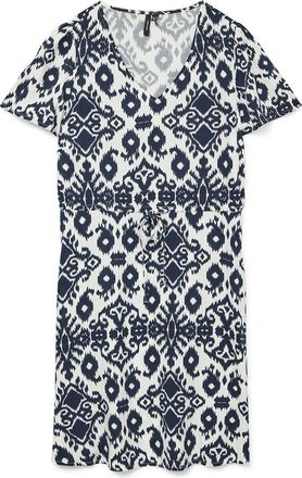 Vero Moda Gedrukte jurk met korte mouwen en V-hals