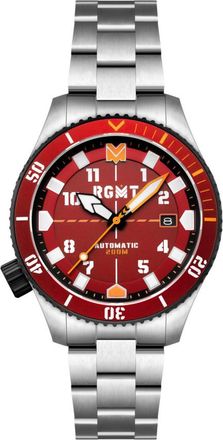 RGMT Recon Diver Automatic Red Dial Mens Watch RG-8075-44