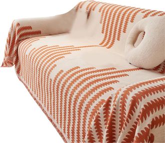 OEM Funda De Coj&iacute;n De Sof&aacute; Con Estampado Animal De Naranja A