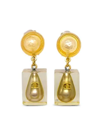 Chanel Orecchini a clip 1997 - Oro