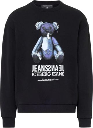Iceberg Uomo, Felpe, Nero, XL, new