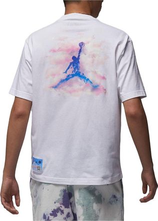 Nike Jordan Air Jordan Dongdan Logo T-Shirt White Purple FD6555-100