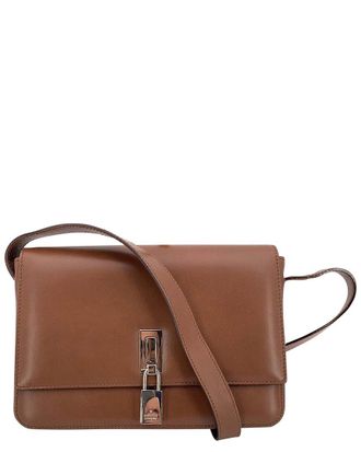 Gucci Brown Leather Shoulder Bag (Authentic Pre-Loved)