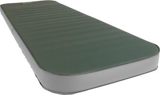 Outwell Sleepnest Esterilla Autoinflable Individual De 5,0 Cm De Grosor Para Camping, Gris Oliva