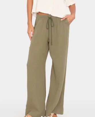 Xirena Kayson Pant In Olive Moss