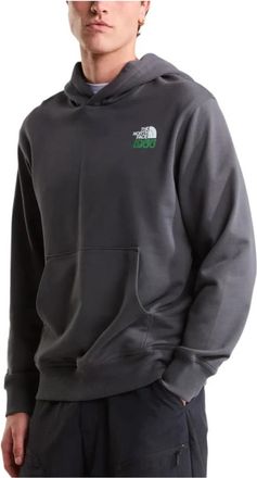 The North Face 1966 Motion Relaxed Graphic Hoodie - Heren - Outdoor shirts - Grijs - L - Katoen - Fitness