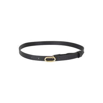 Federica Tosi Accessoires, Dames, Zwart, L, Stijlvolle Leren Riem