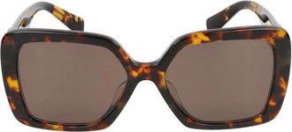 Miu Miu MU 10Ys Zonnebril - Dames - Accessoires - Bruin - Maat: 56 MM Polyamide
