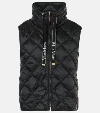 Max Mara The Cube Tregic quilted down vest