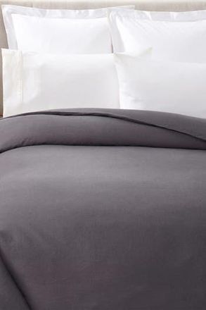 Melange Home Linen Duvet Cover in Dark Grey at Nordstrom Rack, Size Full/queen