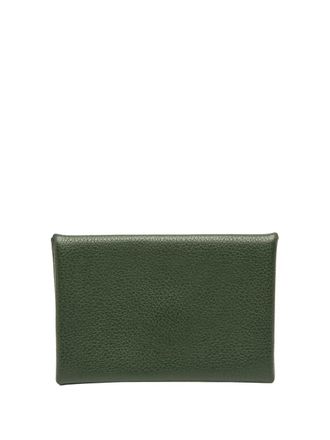 Herm&egrave;s 2017 Epsom Verso Calvi card holder - Grey