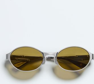 Bottega Veneta Occhiali Da Sole Ovali Dash - Bottega Veneta