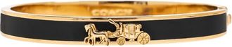 Coach Armband met logoplakkaat - Goud