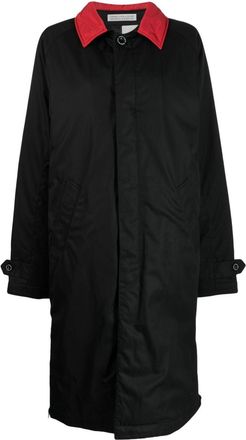 Undercover x FRGMT logo-print parka coat - women - Polyester/Polyester/Polyester/Cotton - 3 - Black