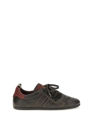 Vivienne Westwood Black Distressed Sneakers