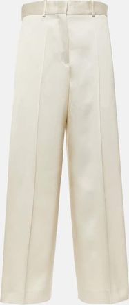 Jil Sander Satin wide-leg pants